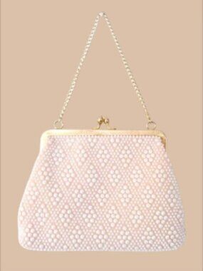 Vintage Hong Kong Bubble Bead Bag